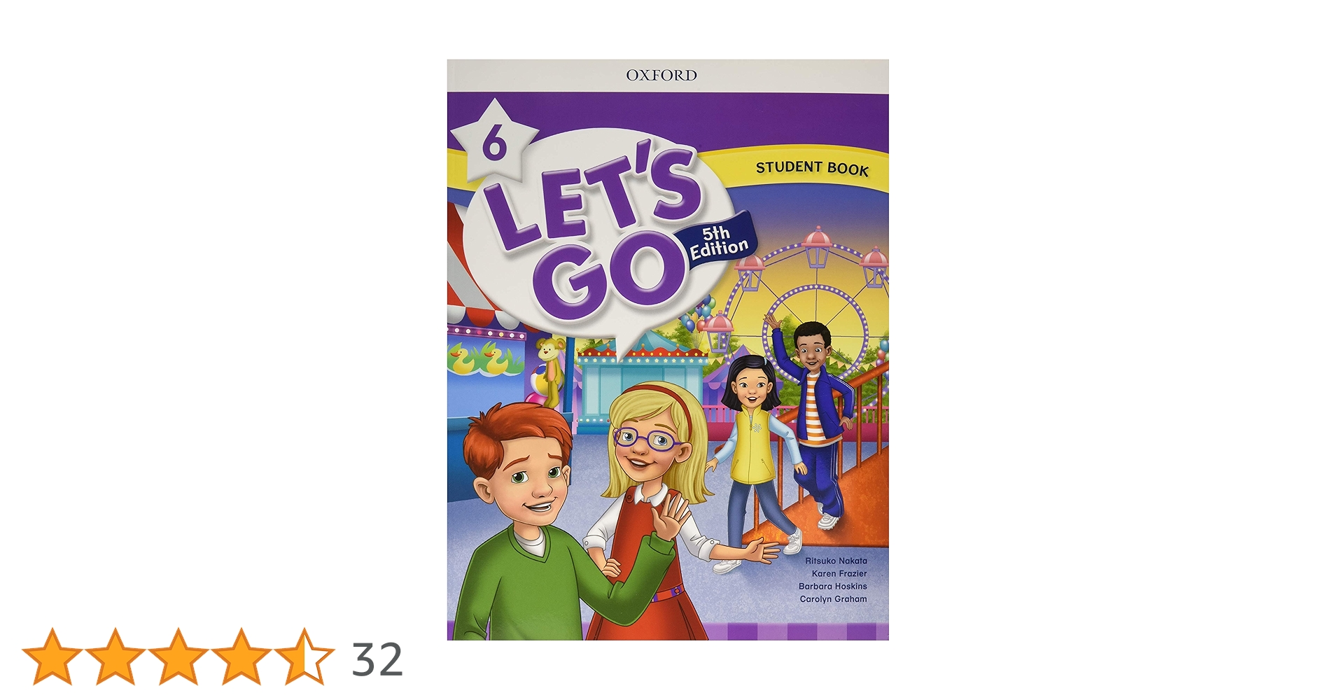 Amazon | Lets Go Level 6 Student Book 5th Edition | Nakata
